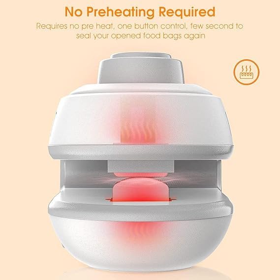 Mini Bag Sealer,2 IN 1 Plastic Sealer & Cutter
