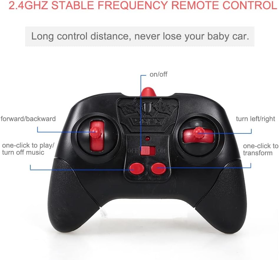 Stunt Car 2.4GHz Remote and watch Control