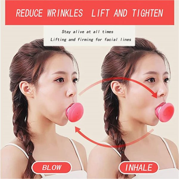 Jawline Exerciser | Double Chin Breathing Exercise Device Jaw Face Slimmer