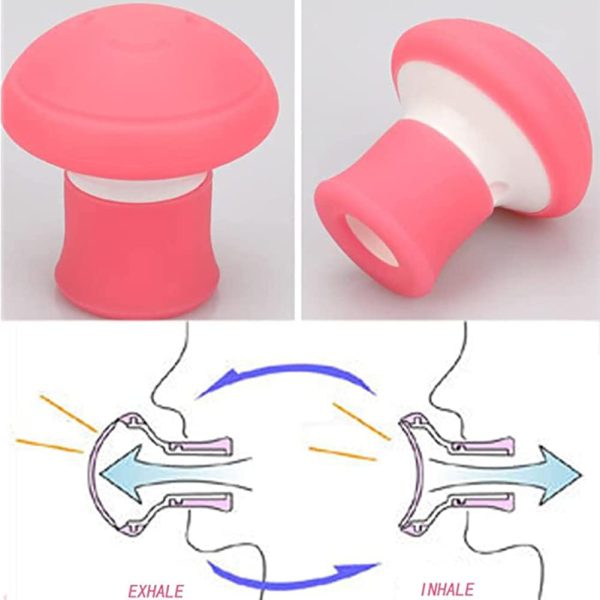 Jawline Exerciser | Double Chin Breathing Exercise Device Jaw Face Slimmer