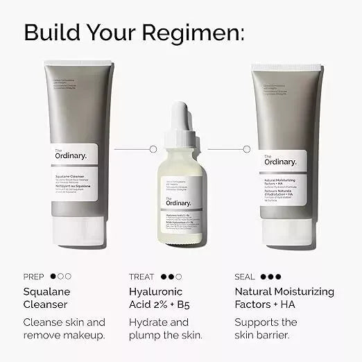 The Ordinary Hyaluronic Acid 2% + B5 Moisturizing Serum - 30ml New in Box!
