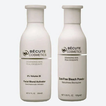 Becute Skin Polish Set – Bleach Powder &amp; Facial Blonde