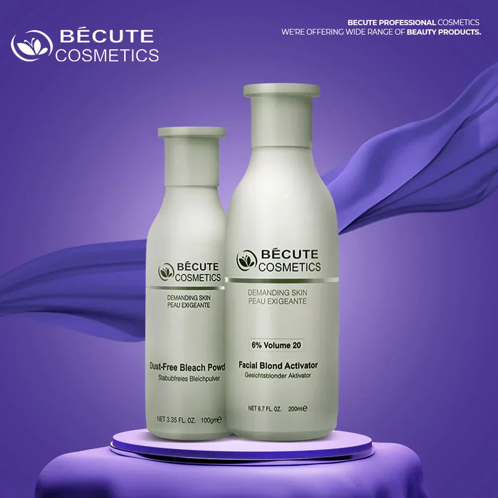 Becute Skin Polish Set – Bleach Powder &amp; Facial Blonde