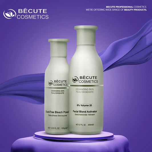 Becute Skin Polish Set – Bleach Powder &amp; Facial Blonde