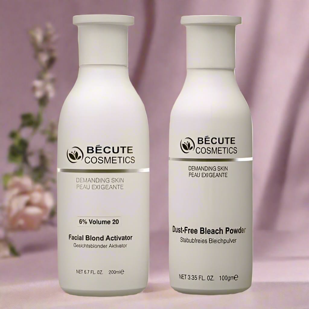 Becute Skin Polish Set – Bleach Powder &amp; Facial Blonde