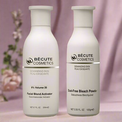 Becute Skin Polish Set – Bleach Powder &amp; Facial Blonde