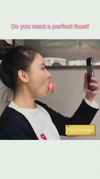 Jawline Exerciser | Double Chin Breathing Exercise Device Jaw Face Slimmer
